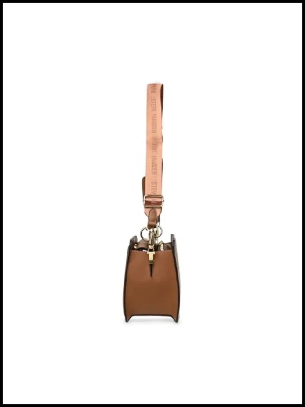 Steve Madden Evelyn Satchel Top Handle Removable Crossbody Strap